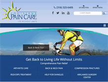 Tablet Screenshot of lapaincare.com